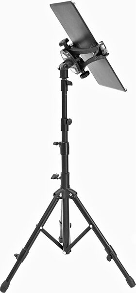 AirTurn goSTAND Portable Microphone and Tablet Stand with Manos Tablet Holder, New, Detail Front