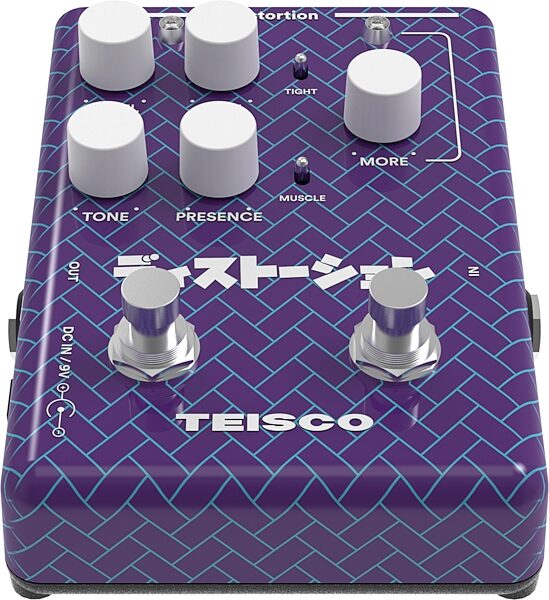 Teisco Distortion Pedal, Action Position Back