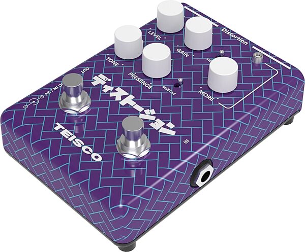 Teisco Distortion Pedal, Action Position Back