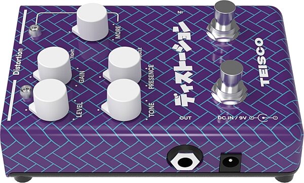 Teisco Distortion Pedal, Action Position Back