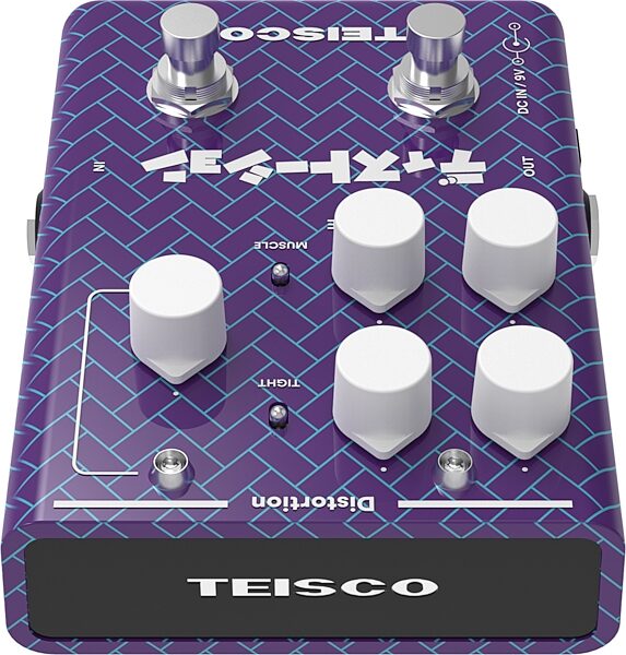 Teisco Distortion Pedal, Action Position Back