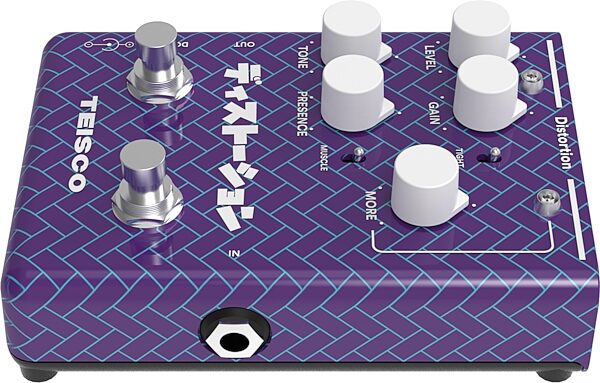 Teisco Distortion Pedal, Action Position Back