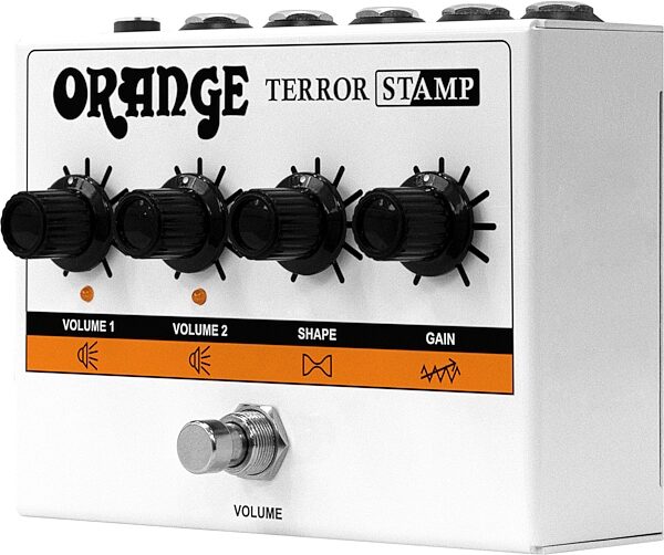 Orange Terror Stamp Hybrid Guitar Amp Pedal (20 Watts), New, Action Position Back