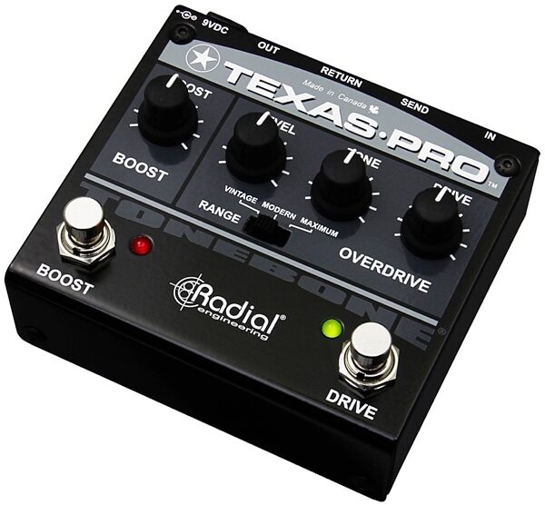 Radial Tonebone Texas Pro Overdrive And Boost Pedal, Alt