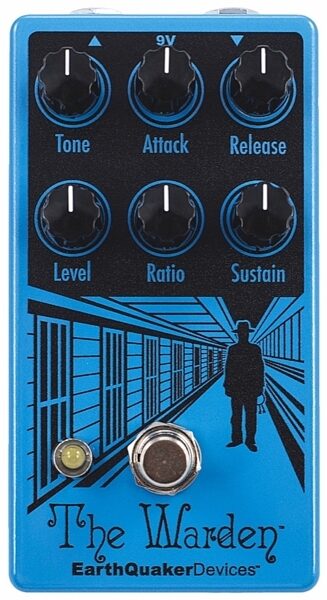 EarthQuaker Devices The Warden V2 Optical Compression Pedal, New, Main