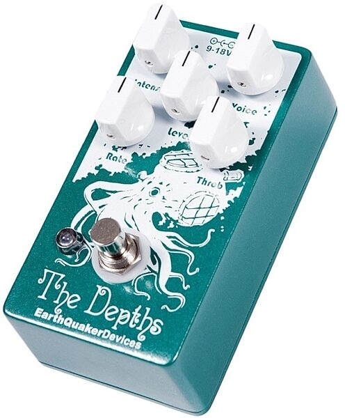 EarthQuaker Devices The Depths Vibrato Pedal, Right