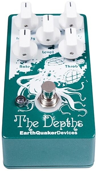 EarthQuaker Devices The Depths Vibrato Pedal, Front