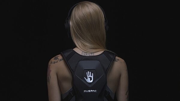 SubPac M2 Wearable Tactile Bass System, Glamour View 2