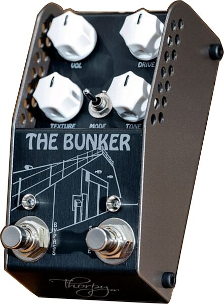 Thorpy FX Bunker Overdrive Pedal, New, Action Position Back