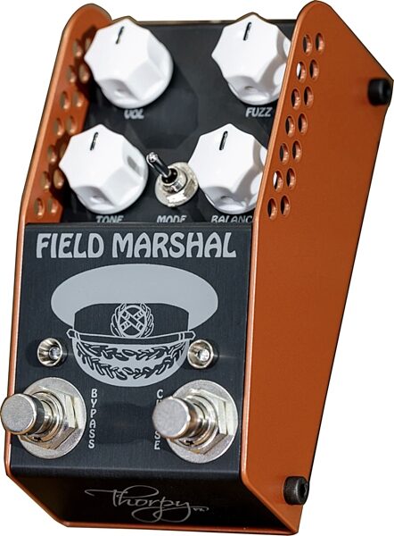 Thorpy FX Field Marshall Fuzz Pedal, New, Action Position Back