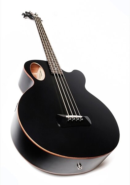 Spector Timbre Acoustic-Electric Bass (with Gig Bag), Black Back