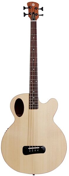 Spector Timbre Acoustic-Electric Bass (with Gig Bag), Natural-