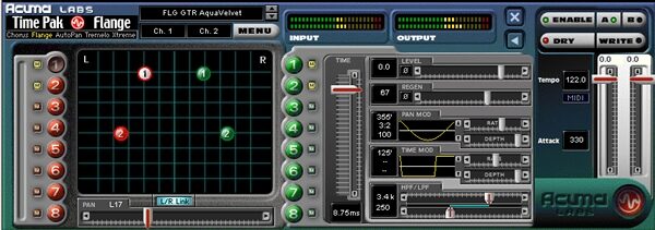 Mackie Time Pak Modulation Plug-In By Acuma Labs for D8B, Main
