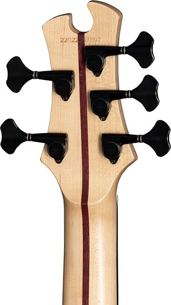 Tobias Growler V Electric Bass, 5-String (with Gig Bag), Satin Natural, Action Position Back