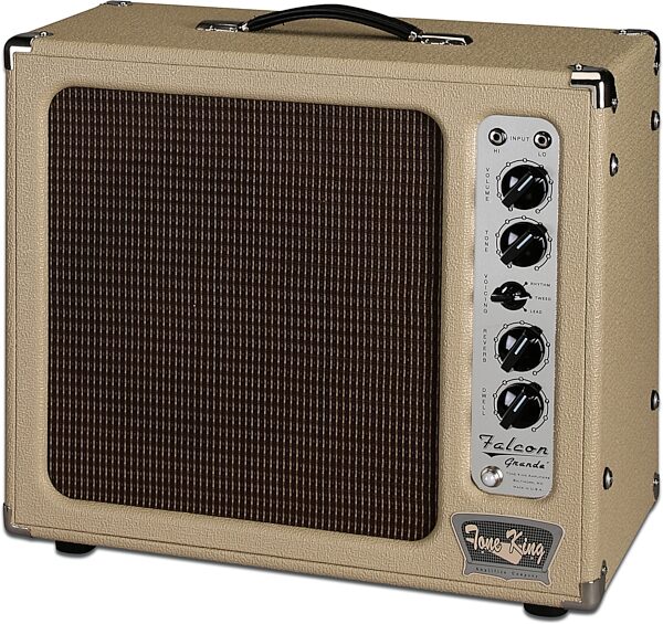 Tone King Falcon Grande Guitar Combo Amplifier (20 Watts, 1x12"), Cream, 20 Watts, Warehouse Resealed, Action Position Back