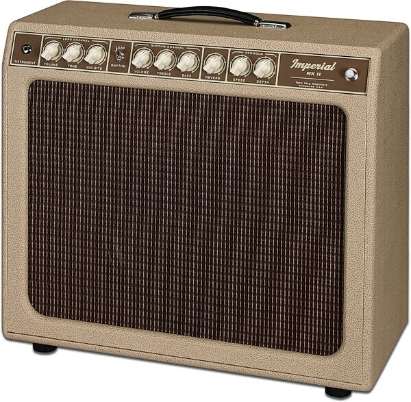 Tone King Imperial MkII Guitar Combo Amplifier (20 Watts, 1x12"), Cream, Action Position Back