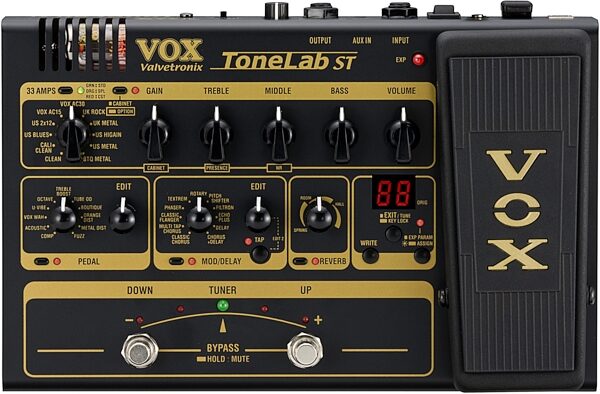 Vox ToneLab ST Valvetronix Guitar Amp Modeling Processor, Main