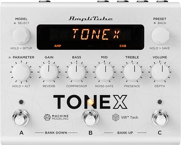 IK Multimedia AmpliTube TONEX Pedal Amp Modeling Pedal - Anniversary Edition, New, Action Position Back