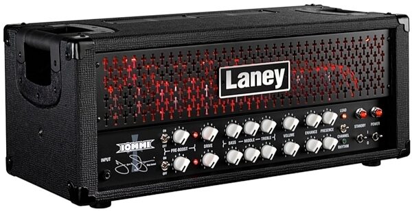 Laney TI100 Tony Iommi Signature Guitar Amplifier Head, Right