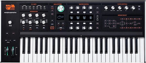 ASM Ashun Sound Machines Hydrasynth Keyboard Synthesizer, 49-Key, New, Top