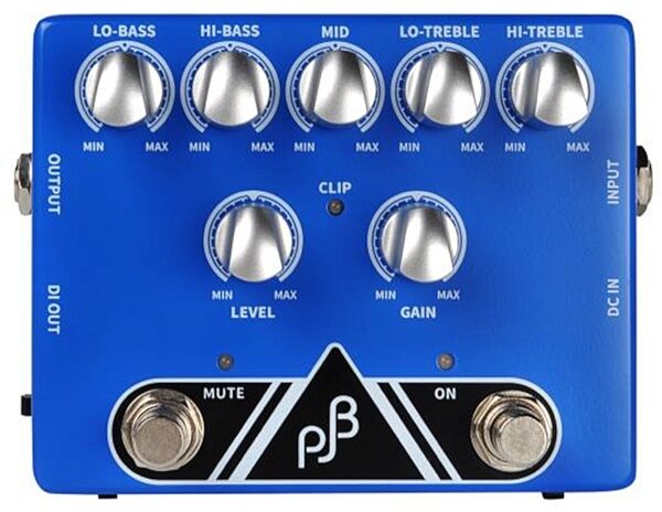 Phil Jones Bass PE5 Preamp EQ and Direct Box Pedal, New, main