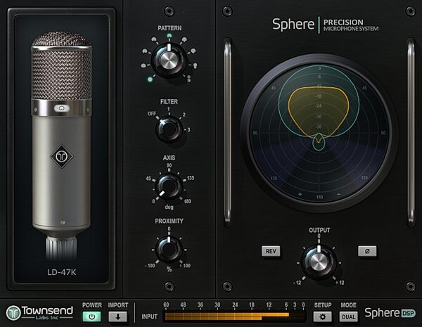 Universal Audio Townsend Labs Sphere L22 Microphone Modeling System, Sphere Software