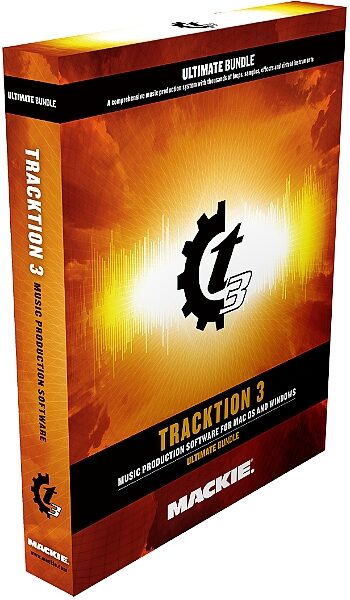 Mackie Tracktion Music Production Software (Macintosh and Windows), Ultimate Bundle Box