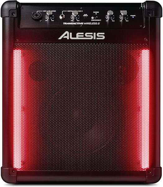 Alesis TransActive Wireless 2 Portable PA System, Detail Front