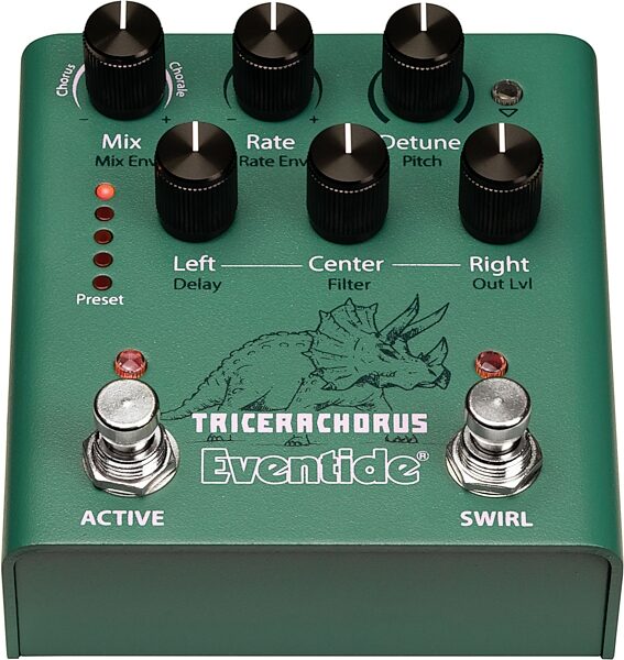 Eventide TriceraChorus Pedal, Back