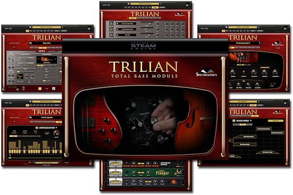 Spectrasonics Trilian Bass Module Software (Mac and Windows), Boxed, Screenshots
