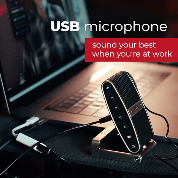 Tula Compact USB Condenser Microphone and Mobile Recorder, In Use