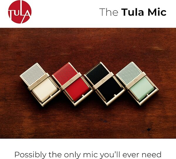 Tula Compact USB Condenser Microphone and Mobile Recorder, In Use