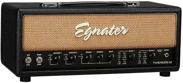 Egnater Tweaker 40H Guitar Amplifier Head (40 Watts), Angle