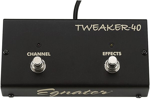 Egnater Tweaker 40H Guitar Amplifier Head (40 Watts), Footswitch