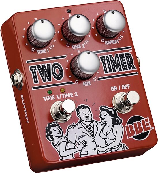 BBE Two Timer Dual Mode Analog Delay Pedal, Main