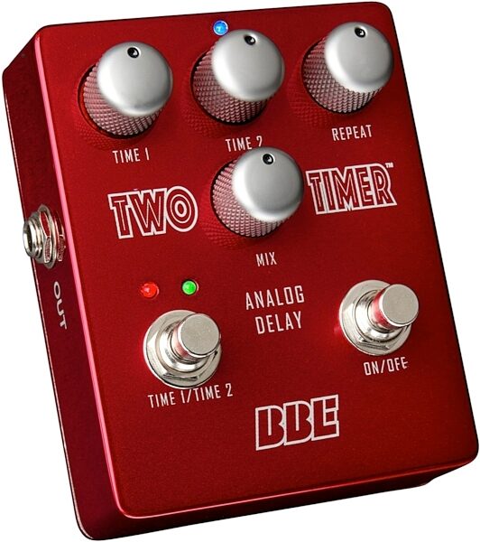 BBE Two Timer TT-2 Analog Delay Pedal, Angle