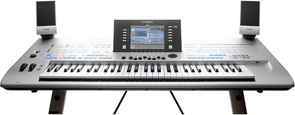Yamaha Tyros4 61-Key Arranger Workstation Keyboard, With Optional Speakers and Stand