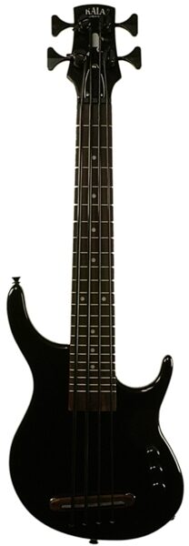 Kala U-BASS 4FS Electric Bass (with Bag), Satin Black