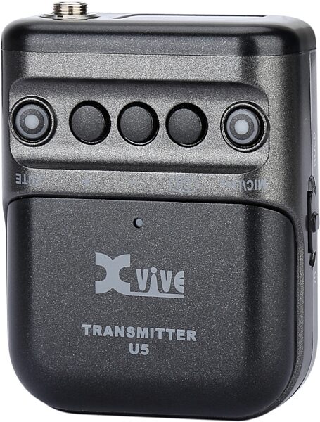 Xvive U5 Digital Wireless Lavalier Camera Microphone System, Transmitter