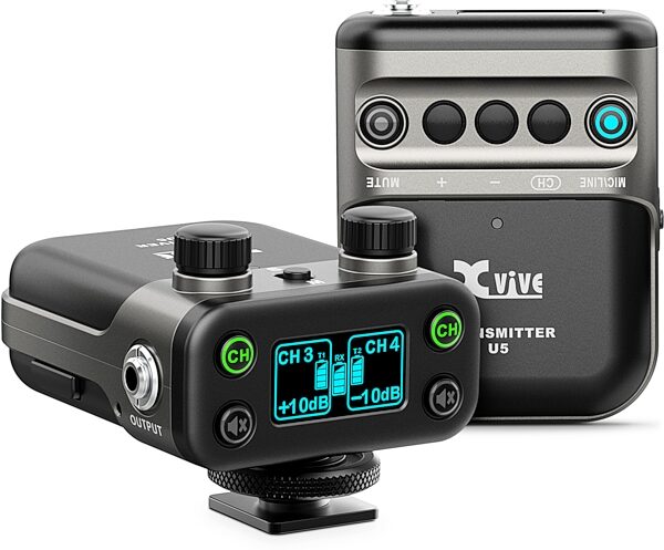 Xvive U5 Digital Wireless Lavalier Camera Microphone System, Main