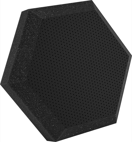 Ultimate Acoustics Hexagonal Foam Wall Panel (Pair), Black 1