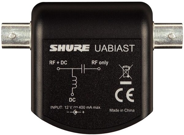 Shure UABIAST In-Line Power Adapter, New, Main