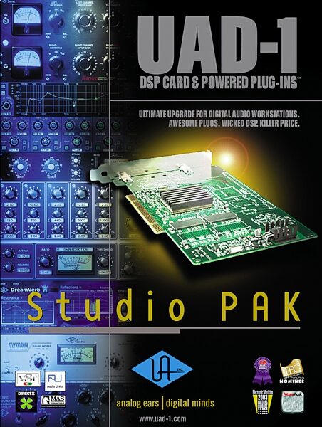 Universal Audio UAD1 Studio Pak DSP Card (Macintosh and Windows), Main
