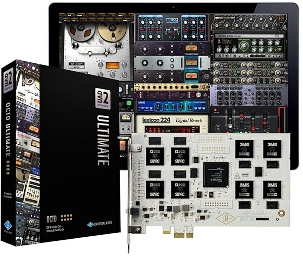Universal Audio UAD-2 Octo PCIe Ultimate 2 DSP Card, Main