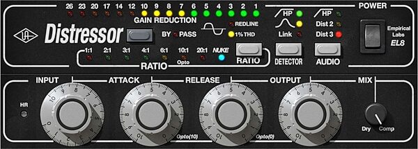 Universal Audio UAD Empirical Labs Distressor Software Plug-in, Digital Download, Action Position Back