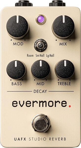 Universal Audio Evermore Reverb Pedal, New, Action Position Back