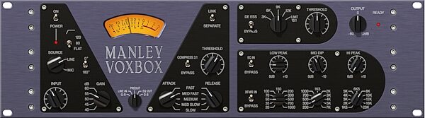 Universal Audio UAD Manley VOXBOX Channel Strip Plug-in Software, Digital Download, Action Position Back