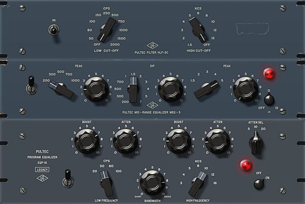 Universal Audio UAD Pultec Passive EQ Collection Plug-in Software, Digital Download, Action Position Back