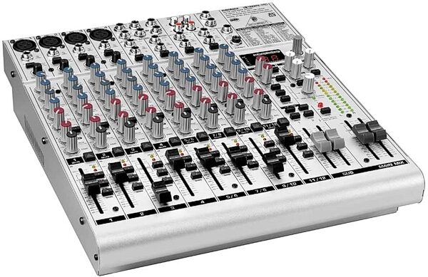 Behringer UB1622FX Pro Eurorack 16 Input Mixer with FX, Left Angle