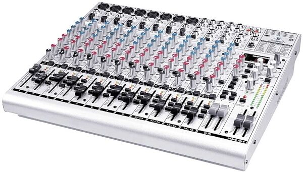 Behringer UB2222FX Pro Eurorack 22 Input Mixer with FX, Right Angle